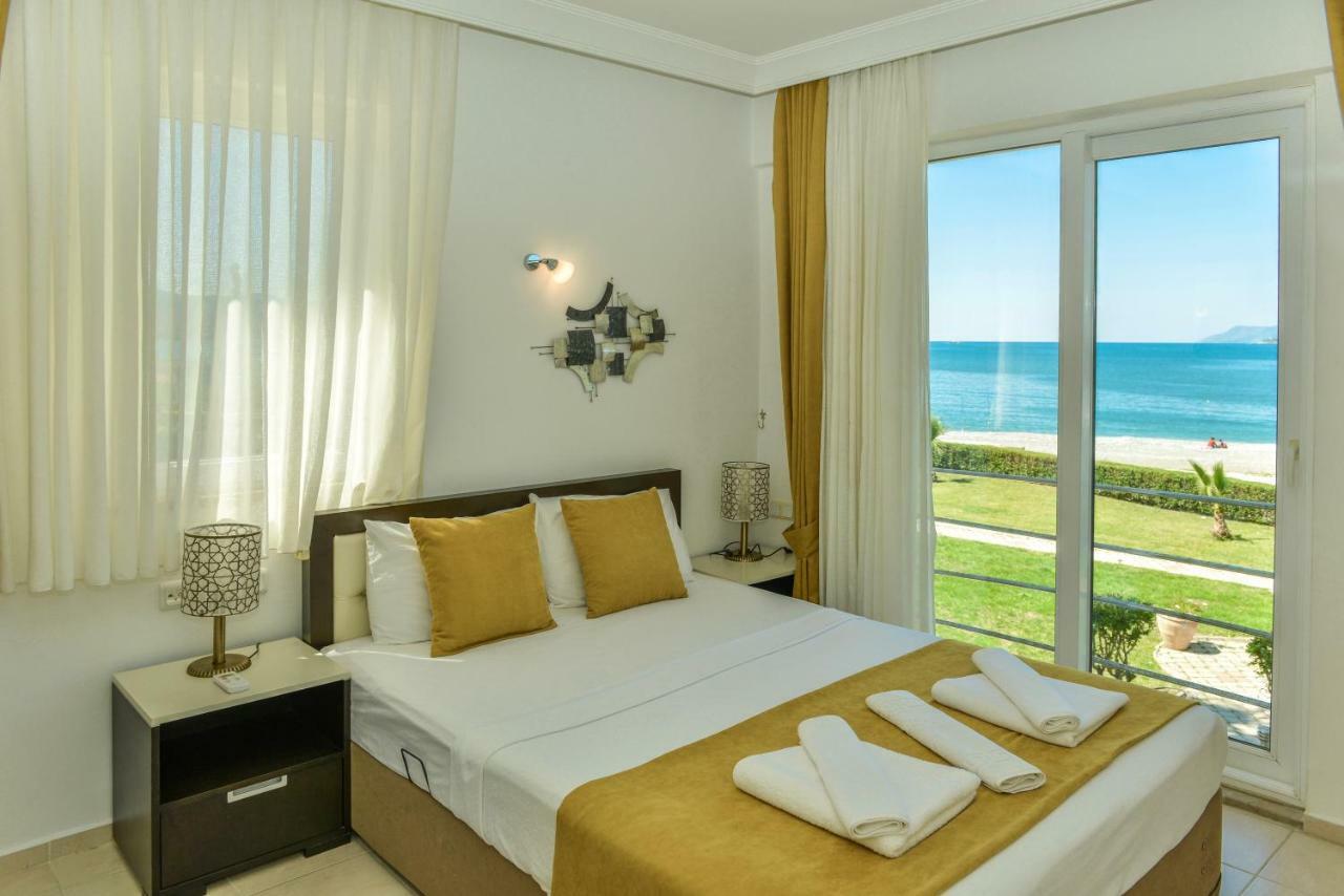 Saros Apartments Calis Beach Fethiye Exterior foto