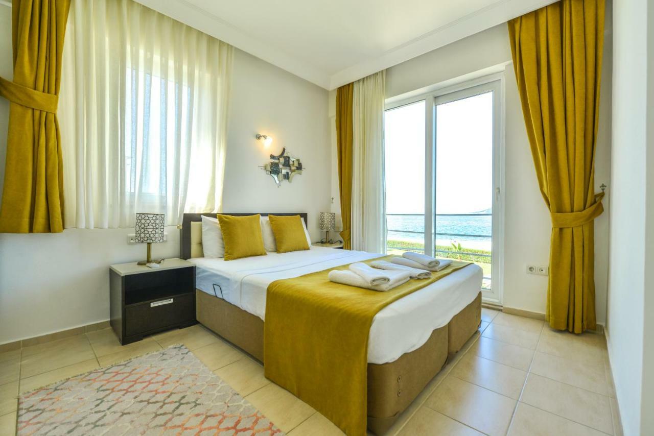 Saros Apartments Calis Beach Fethiye Exterior foto